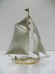 The Sailboat Of Silver970 Of Japan.  105g/ 3.  70oz.  A Japanese Antique. Other Antique Sterling Silver photo 6