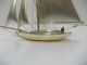 The Sailboat Of Silver970 Of Japan.  105g/ 3.  70oz.  A Japanese Antique. Other Antique Sterling Silver photo 8
