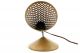 A 1950 ' S 60s ' Jet Ace ' Gold Wall/side Light.  Perforated.  Mategot Style Modernist Mid-Century Modernism photo 5