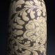 A Fine Chinese Cizhou Ware Porcelain Carved Flower Vase Or Wine Bottle Vases photo 5