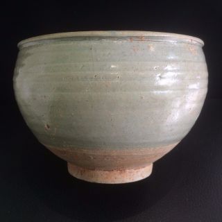 Look 99p Start Antique Chinese Ming Dynasty Celadon Bowl Rare Song Qing Old photo