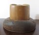 Fedora Hat Form Mold Crown & Brim Wood Men’s Millinery Old Hatmaking Size 7 5/8 Industrial Molds photo 2