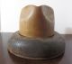 Fedora Hat Form Mold Crown & Brim Wood Men’s Millinery Old Hatmaking Size 7 5/8 Industrial Molds photo 4