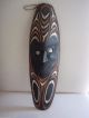 Papua Guinea Hand Carved Wooden Wall Mask (png Primitive Native Carving) Pacific Islands & Oceania photo 1