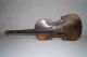 Antique German Or French Violin Coffin Case 19th Century W/ Bow For Restoration String photo 8