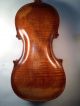 Old Antique Violin - Labelled Anto.  Polluska,  Roma,  1754 String photo 1
