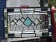 • Timeless •beveled Stained Glass Window Panel • 27 1/2 