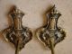 Vintage Brass Ornate Wall Hooks/hangers Hooks & Brackets photo 3