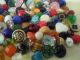130,  Diminutive & Sm Antique Vintage All Kinds Buttons Mostly Glass Buttons photo 1
