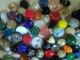 130,  Diminutive & Sm Antique Vintage All Kinds Buttons Mostly Glass Buttons photo 4