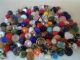 130,  Diminutive & Sm Antique Vintage All Kinds Buttons Mostly Glass Buttons photo 6