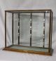 Antique Oak Showcase Vintage Collar Country Store Display Case Display Cases photo 6