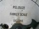 Antique Scale Pelouze Kitchen Family,  Old Orig Blue Paint,  24 Lbs,  Chicago,  Il Scales photo 3