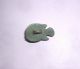 Very Rare Antique Glazed Art Pottery Fish Button Buttons photo 1