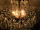 Vnt French Big Spider Styl Swarovski Crystal Chandelier Lamp Light 1960s Chandeliers, Fixtures, Sconces photo 2