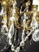 Antique Brass Crystal Large Wall Sconce 6 Lights Quality Crystals Chandeliers, Fixtures, Sconces photo 11