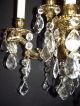 Antique Brass Crystal Large Wall Sconce 6 Lights Quality Crystals Chandeliers, Fixtures, Sconces photo 7