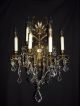 Antique Brass Crystal Large Wall Sconce 6 Lights Quality Crystals Chandeliers, Fixtures, Sconces photo 8