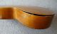 Antique Acoustic Parlor Guitar 19th Century 6 String Repaired By N Petersen 1900 String photo 3