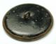 Antique Brass Button Black Smith At Work Pictorial Design - 1 & 3/16 