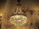 Antique French Large Real Swarovski Crystal Chandelier 1940 ' S 16 In Ø Chandeliers, Fixtures, Sconces photo 6