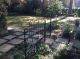 Vintage Restored Decorative Wrought Iron Garden Fence 44 Ft W/8 Panels And Gate Other Antique Architectural photo 1