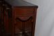 Antique Walnut Carved Mirrored Etagere Display Cabinet Tall Tv Stand Buffet 1900-1950 photo 5