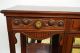 Antique Walnut Carved Mirrored Etagere Display Cabinet Tall Tv Stand Buffet 1900-1950 photo 6