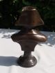 Statue Sculpture Bust Napoleon French Style Bronze Signed Metalware photo 4
