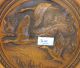 Vintage Hand Carved Oak Plaque / Canada Flying Geese / Man Cave / Hunters Cabin Signs photo 2