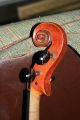 Old Antique Vintage Violin With Case Labelled Antonio Lechi 1922 String photo 3
