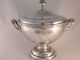 Wellner German Silver Art Nouveau Hotel Soup Tureen Circa 1910 Spectacular Other Antique Silverplate photo 10