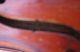 Antique French Violin Copie De Antonius Stradiuarius.  1721 String photo 9