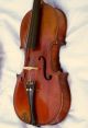 Antique French Violin Copie De Antonius Stradiuarius.  1721 String photo 1