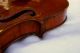 Antique French Violin Copie De Antonius Stradiuarius.  1721 String photo 6