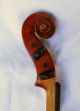 Antique French Violin Copie De Antonius Stradiuarius.  1721 String photo 8