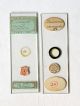 Pair Diatom Microscope Slides By Cole & Watson Other Antique Science Equip photo 1