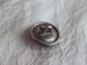 Antique Vintage Brass & Steel Button With Cut Steel Rivet 941 - A Buttons photo 2
