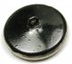 Antique Brass Button Detailed Cabin & Deer Scene - 1 & 3/16 