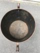 Large Edwardian Metal / Iron Footed Coal Bucket With Handles / Shield Hearth Ware photo 2