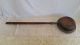 Antique 1800s Solid Copper Bed Warmer Pan Wood Handle,  Primitive Other Antique Home & Hearth photo 4