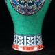 Chinese Porcelain Painted Flower Vase W Qing Dynasty Qianlong Mark Vases photo 1