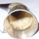 Kubechy Type Soviet Russian Drinking Horn With Niello Decorated Silver Mounts Russian photo 5