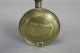 A Rare Miniature 18th C Brass Bedwarmer With An Engraved Owl Lid Handle Primitives photo 2