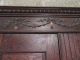 Antique Carved Oak Closet Front Built In Pantry Architectural Salvage Other Antique Architectural photo 5