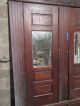 Antique Carved Oak Closet Front Built In Pantry Architectural Salvage Other Antique Architectural photo 8