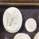 Cameo Medallions Plaster Vintage Greek Or Roman Art Very Detailed Framed Roman photo 3