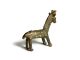 Rare Antique African Bronze Ashanti Gold Weight - Giraffe 3 Sculptures & Statues photo 3