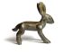 Rare Antique African Bronze Ashanti Gold Weight A Rabbit 2 Sculptures & Statues photo 2
