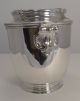Quality French Art Nouveau Silver Plated Wine Cooler C.  1910 Bottles, Decanters & Flasks photo 2